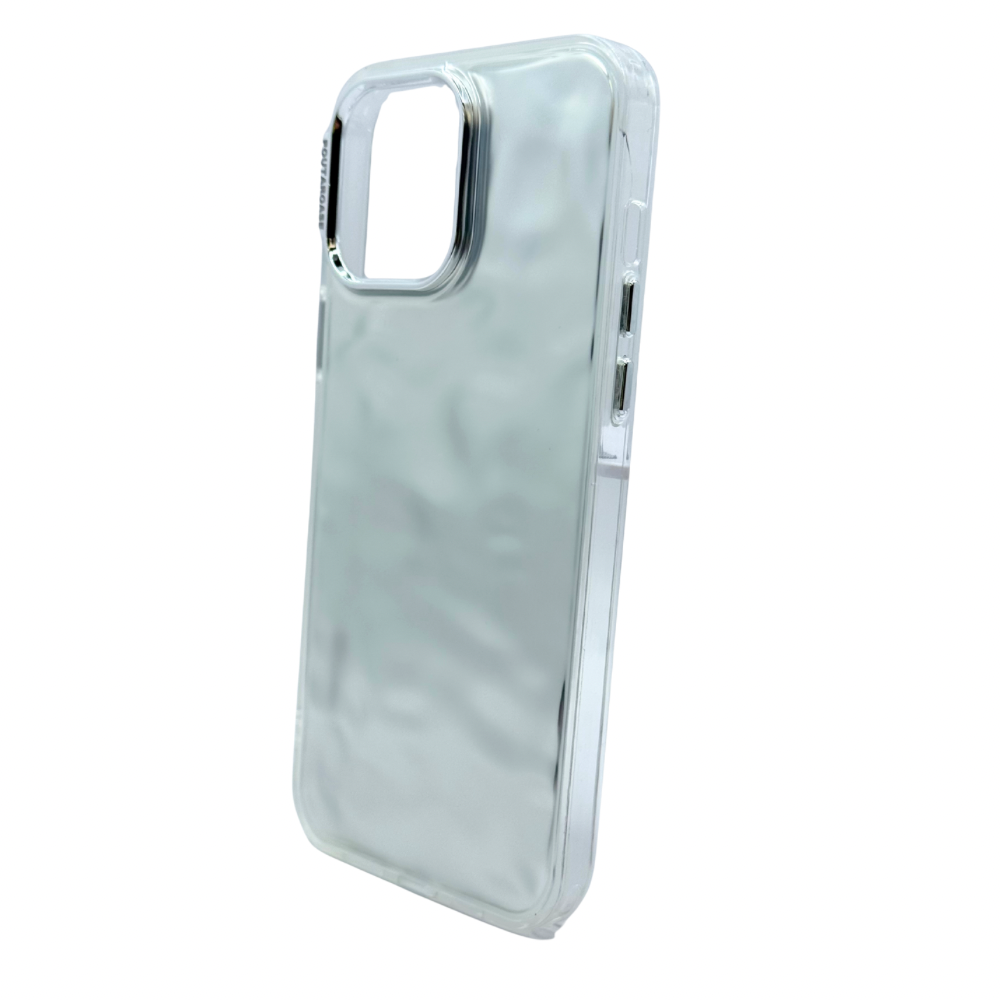 Carcasa Para iPhone 12 Pro Max Cromada Con Efecto Espejo