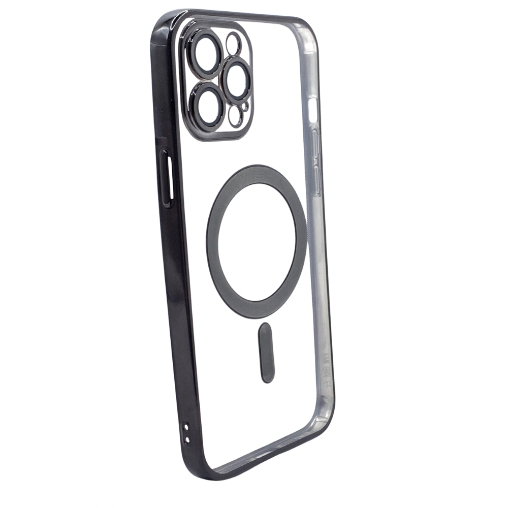 Carcasa Para iPhone 12 Pro Max Transparente Con MagSafe