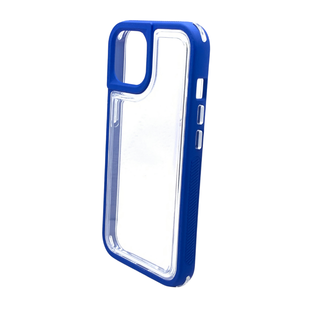Carcasa Para iPhone 13 y iPhone 14 Transparente Reforzada