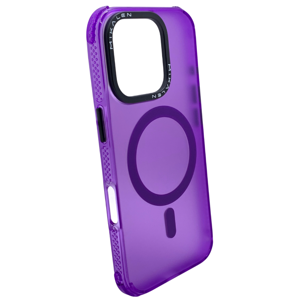 Carcasa Para iPhone 16 Pro MagSafe Morada