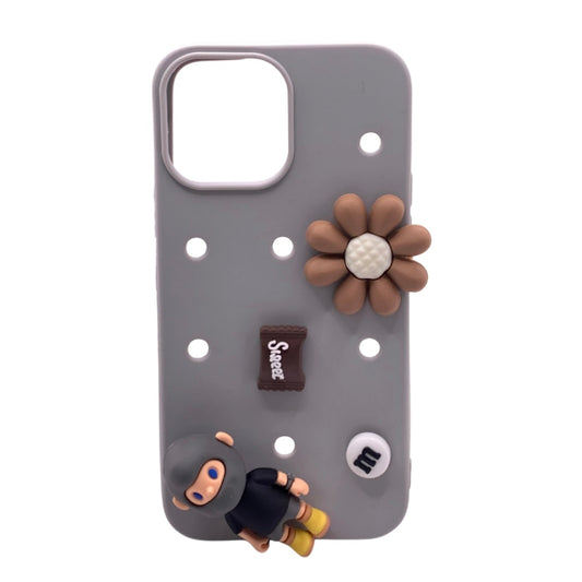 Carcasa Para iPhone 12 Pro Max Estilo Crocs