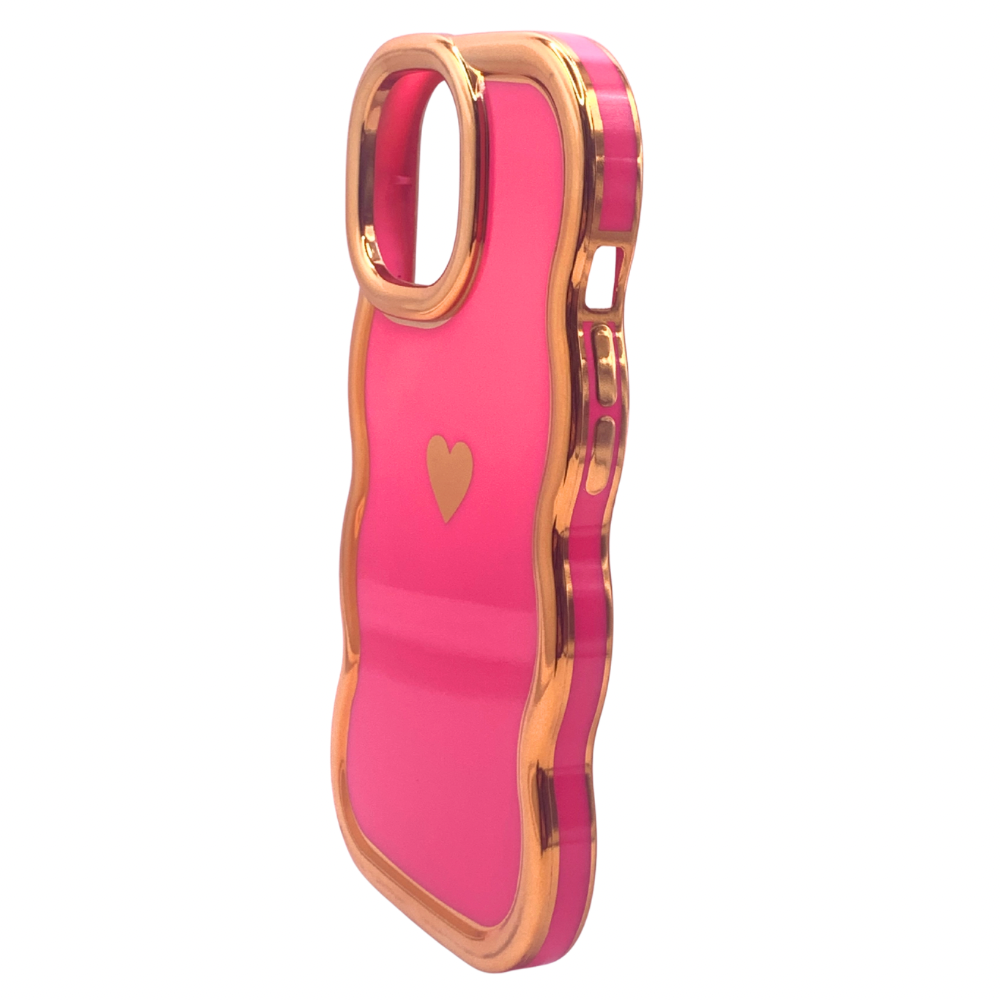Carcasa Para iPhone 15 Estilo Ondulado