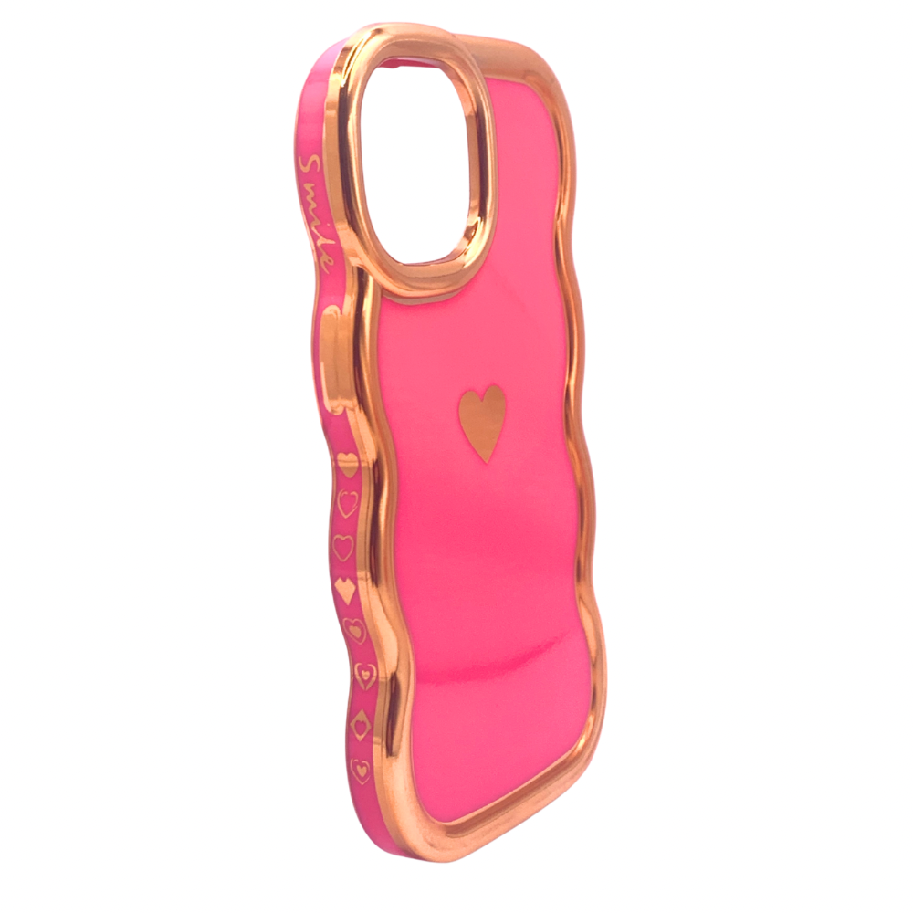 Carcasa Para iPhone 15 Estilo Ondulado