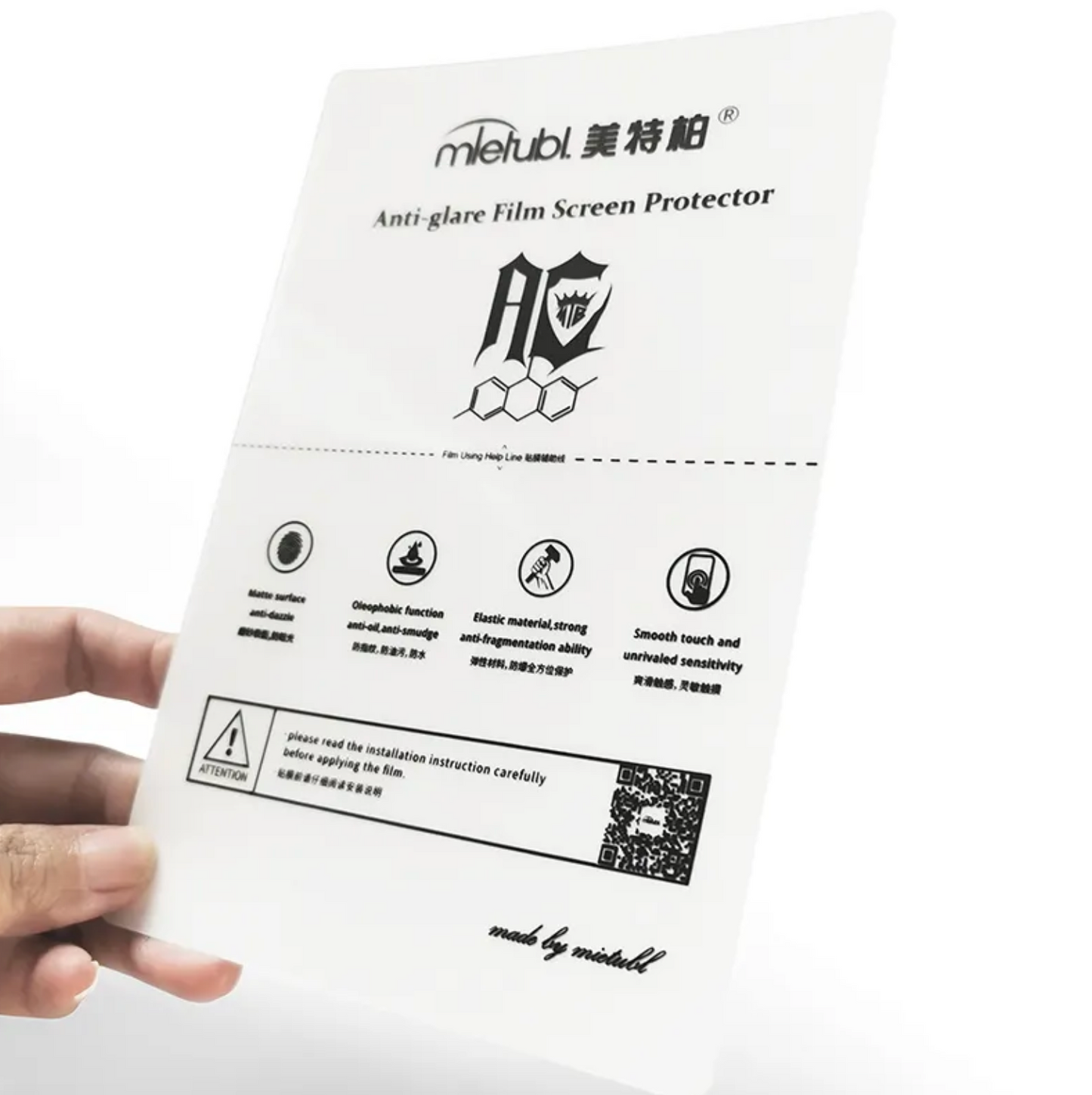 Lamina de Hidrogel anti-grasa