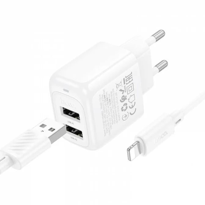 Cargador Lightning Hoco CS51A
