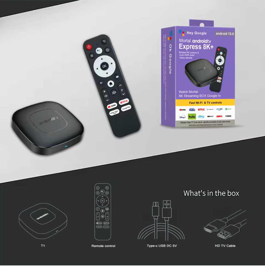 TV Box Mortal t1 Android 14