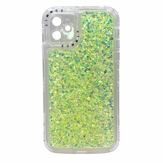 Carcasa 360 para iPhone 11 estilo Glitter