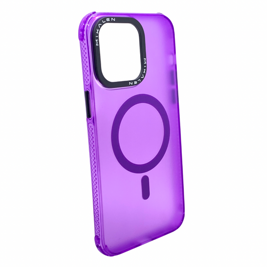 Carcasa Para iPhone 14 Pro Max MagSafe Morada
