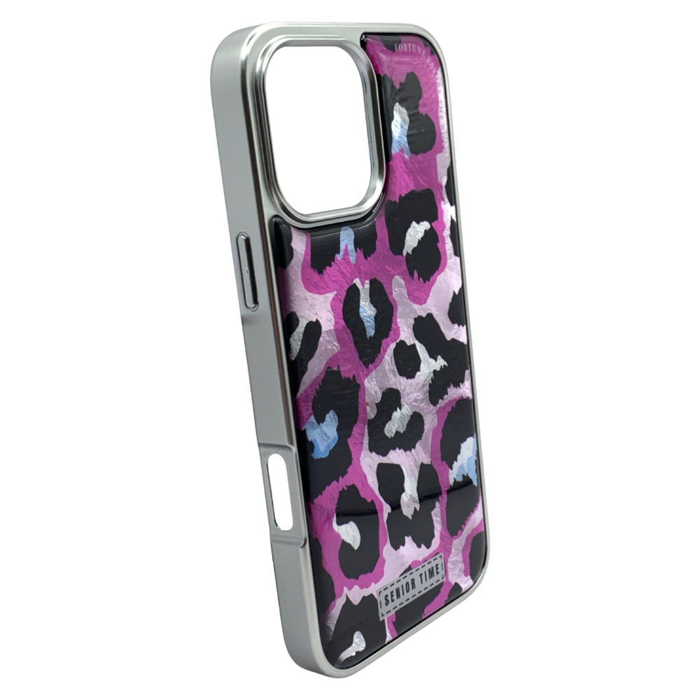 Carcasa Para iPhone 16 Pro Max Estilo Leopardo