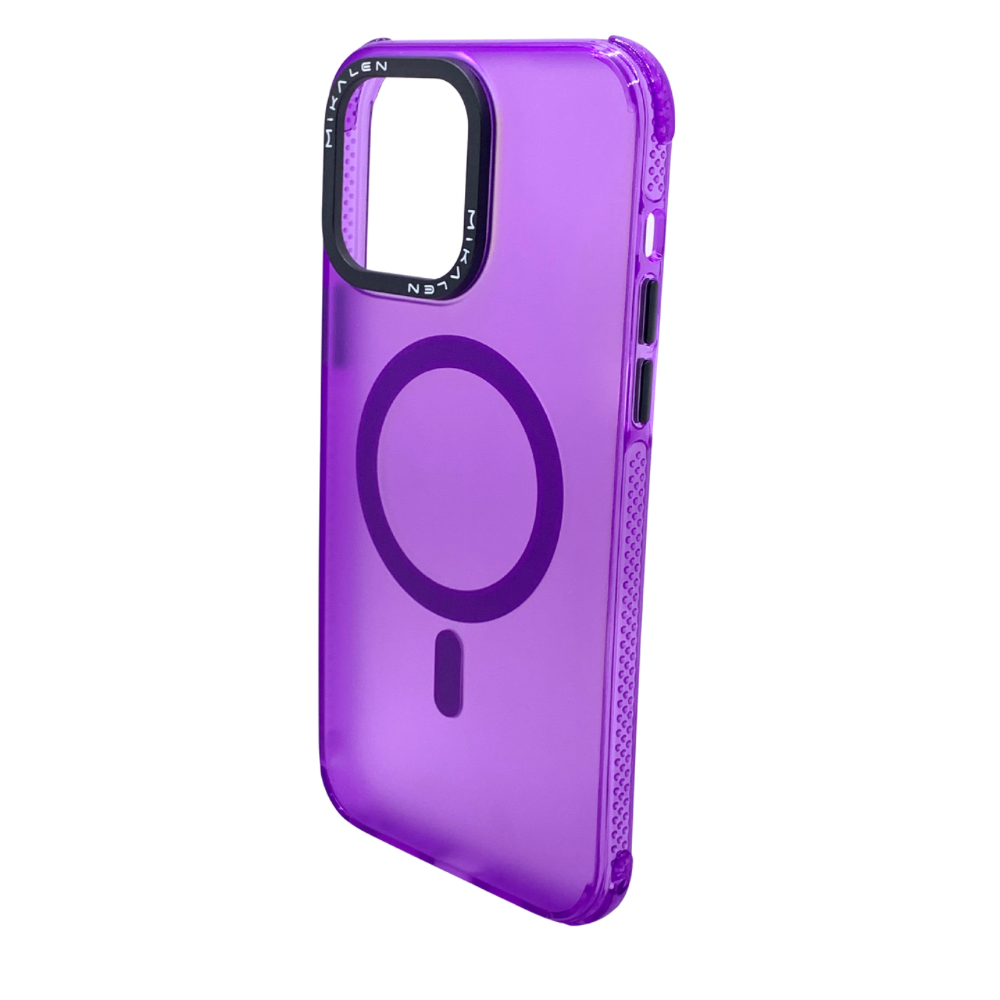 Carcasa Para iPhone 14 Pro Max MagSafe Morada