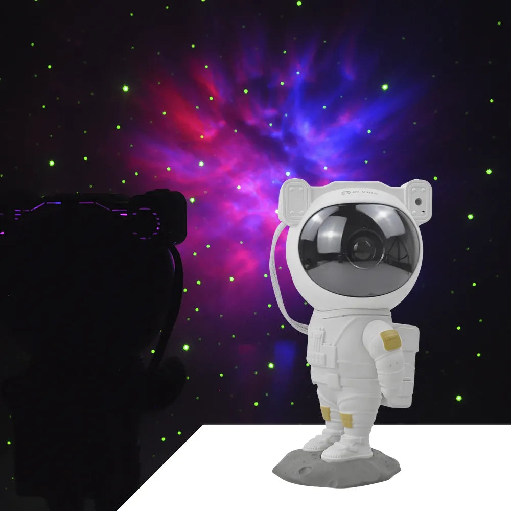Astronauta Proyector Estrellas Galaxia Universo