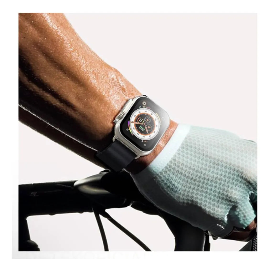 Carcasa Transparente con Vidrio para Apple Watch 49 mm