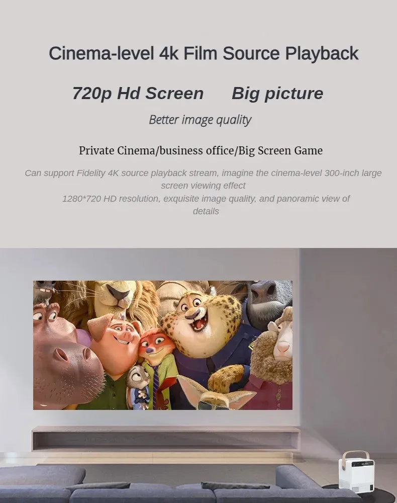 Proyector Inteligente Cy303 Full Hd 4k