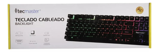 Teclado Gamer Retroiluminado Tecmaster