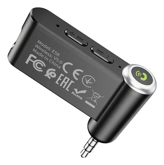 Bluetooth para auto con auxiliar Hoco E58
