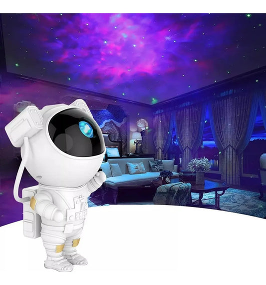 Astronauta Proyector Estrellas Galaxia Universo