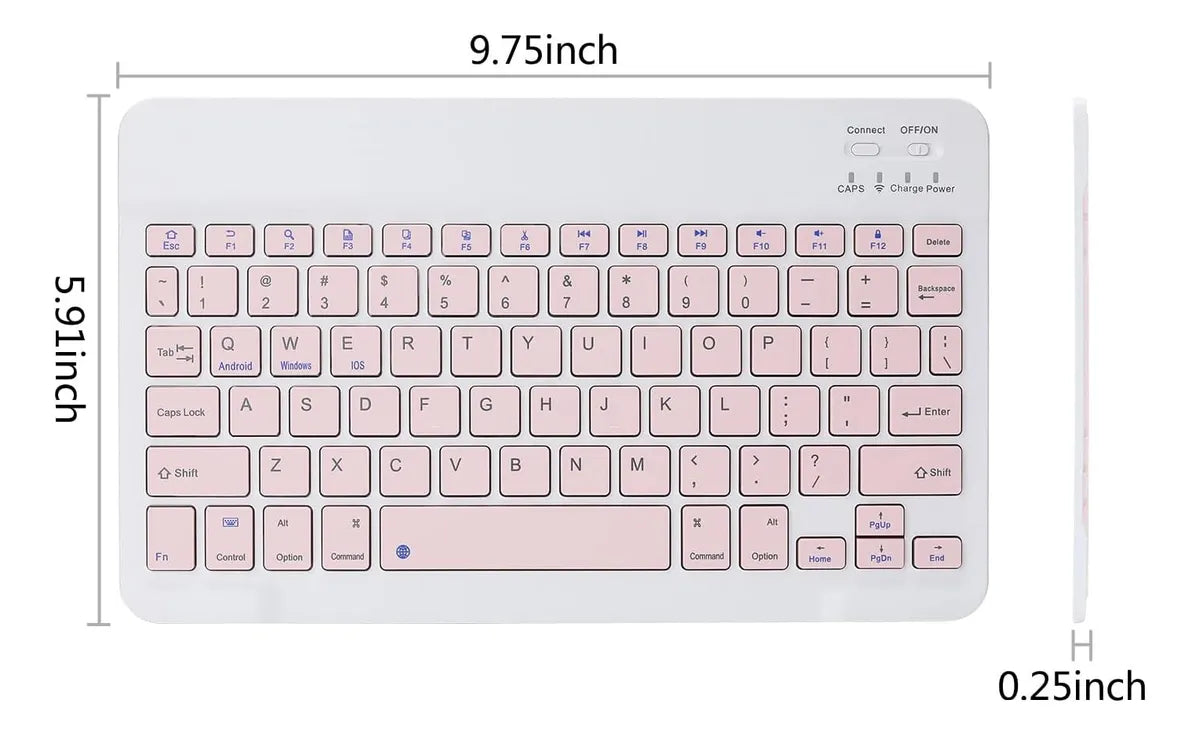 Teclado Bluetooth para tablet y iPad