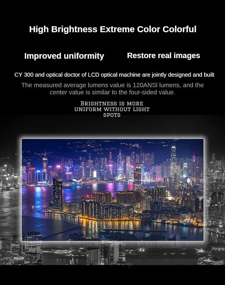 Proyector Inteligente Cy303 Full Hd 4k