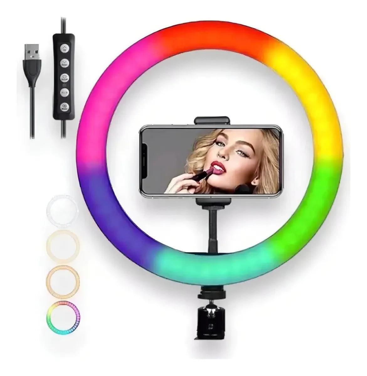 Aro de luz RGB de 36''