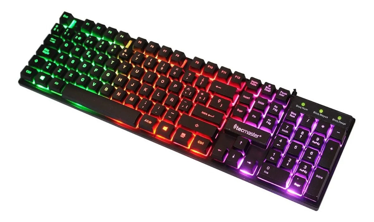 Teclado Gamer Retroiluminado Tecmaster