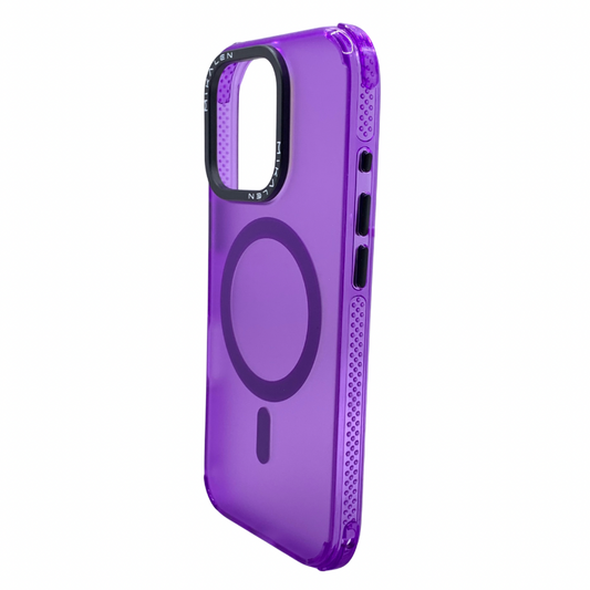 Carcasa Para iPhone 16 Pro MagSafe Morada