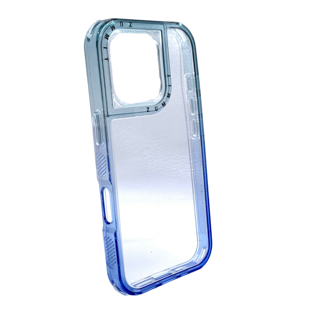 Carcasa Para iPhone 16 Pro Transparente Con Efecto Degradado