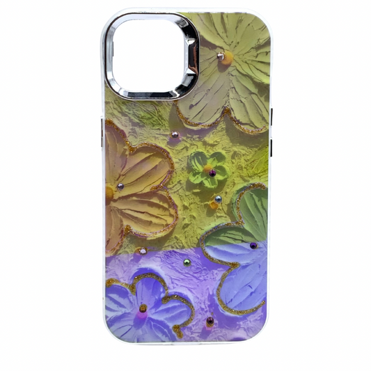Carcasa Para iPhone 15 Estilo Floral