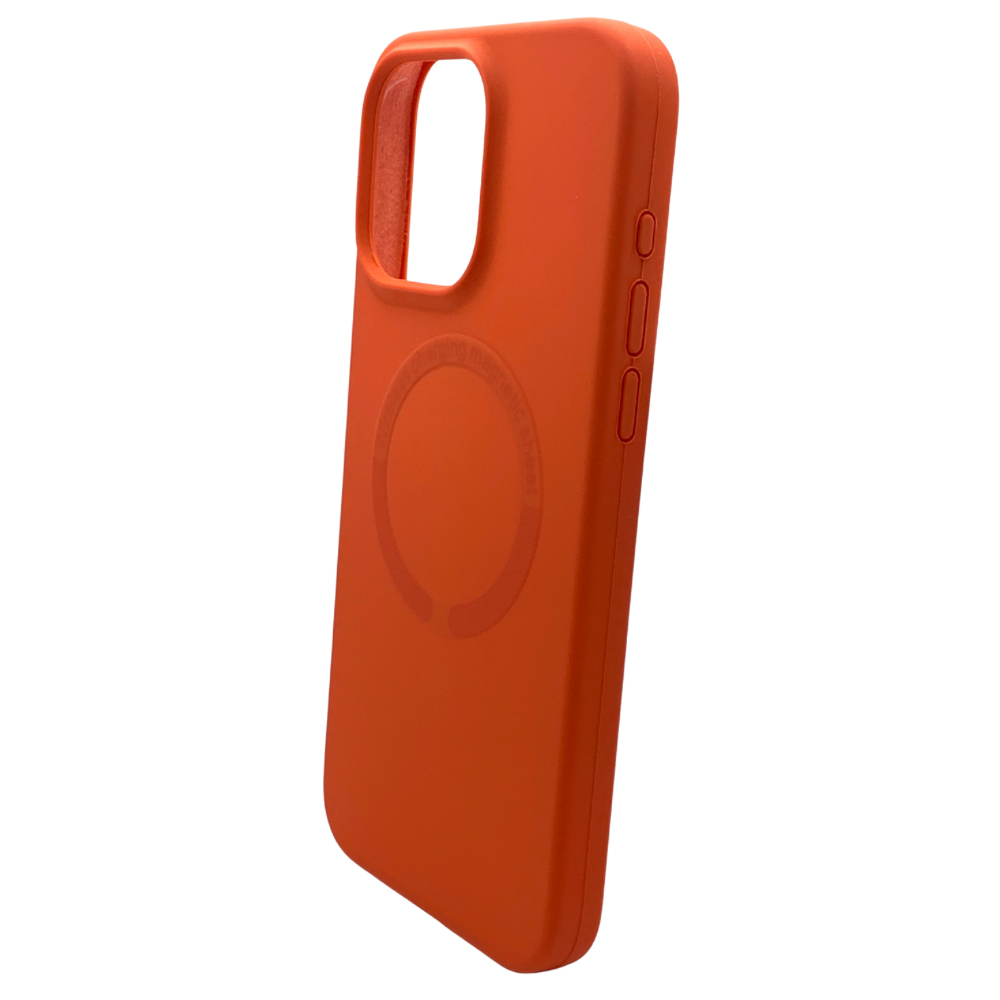 Carcasa De Silicona Para iPhone 15 Pro Max MagSafe