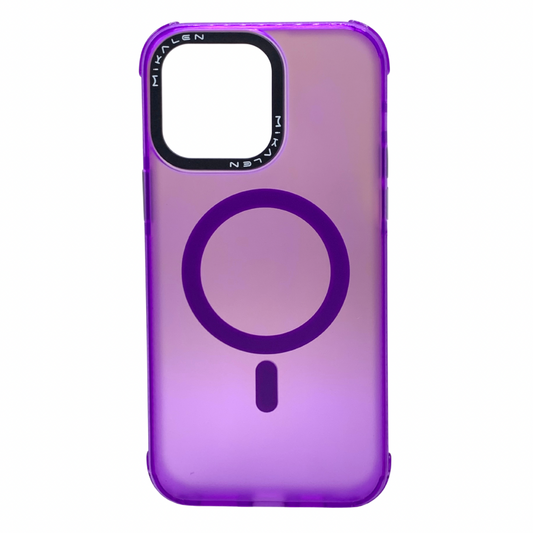 Carcasa Para iPhone 14 Pro Max MagSafe Morada