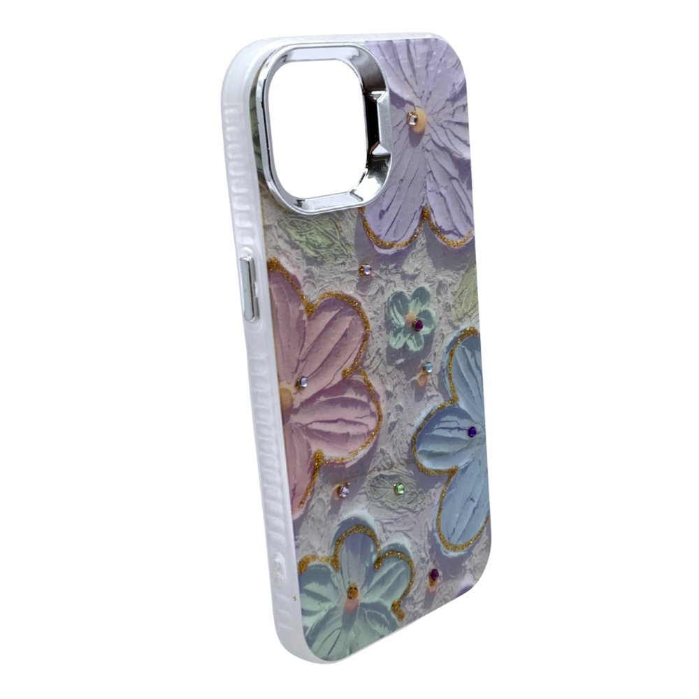 Carcasa Para iPhone 15 Estilo Floral