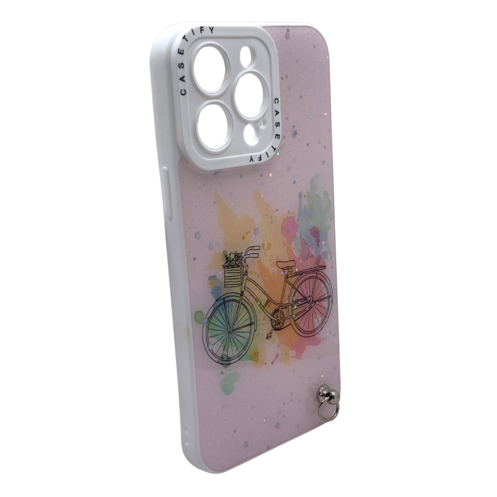 Carcasa Para iPhone 14 Pro Max Diseño Bicicleta