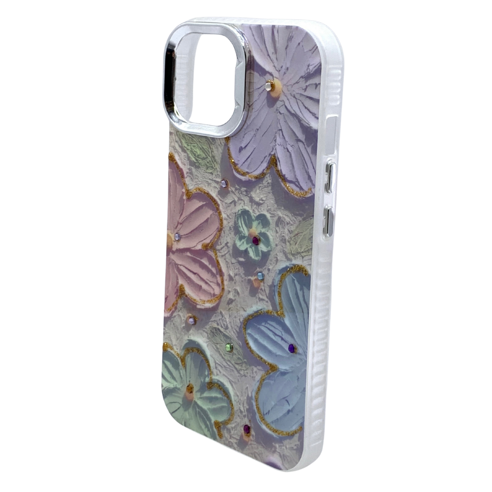 Carcasa Para iPhone 15 Estilo Floral