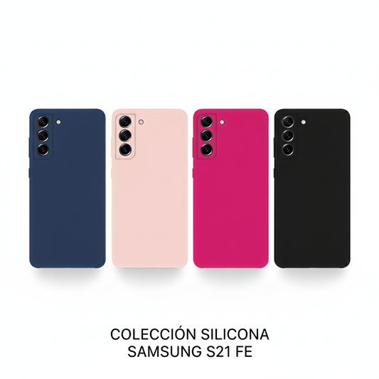 Funda de Silicona suave para Samsung S21 FE