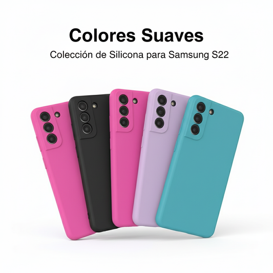 Funda de Silicona Suave para Samsung S22
