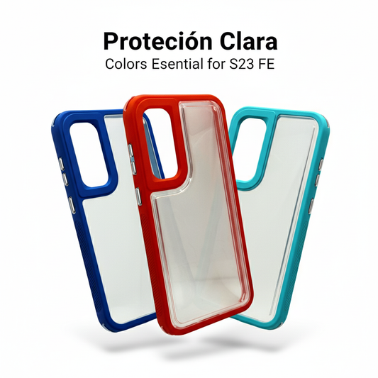 Funda para Samsung S23 FE Clear-Vibe