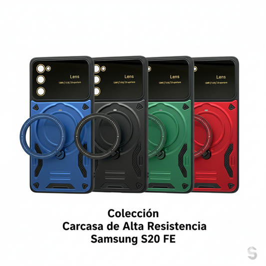 Funda Samsung S20 FE Robusta con Magsafe y Protección de Cámara - Carcasa de Alta Resistencia