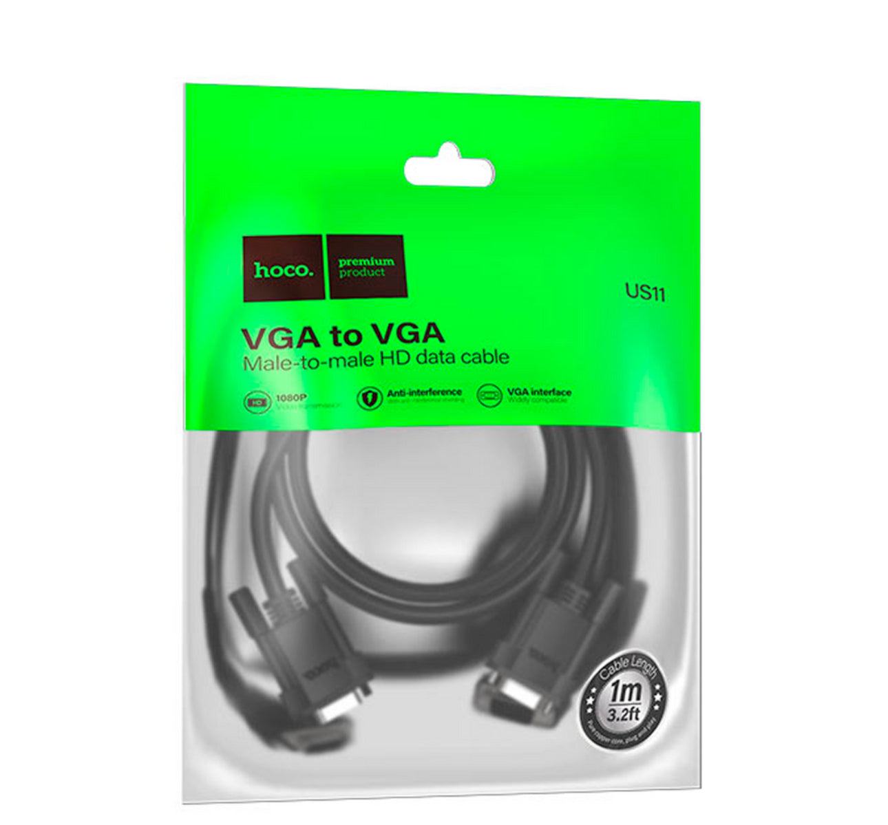 Cable Vga a Vga 1 Metro HOCO US11