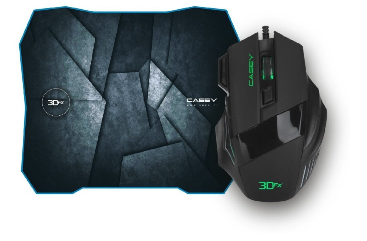 Kit Gamer 2 En 1 Mouse Y Mousepad 3DFX