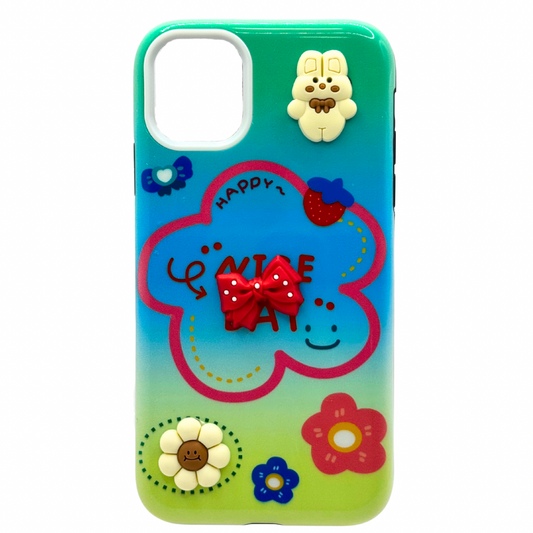 Carcasa para iPhone 11 con diseño Happy Nice Day