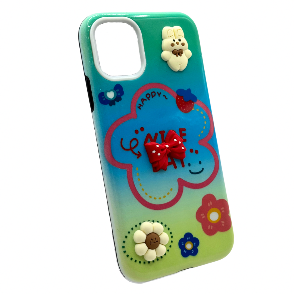 Carcasa para iPhone 11 con diseño Happy Nice Day