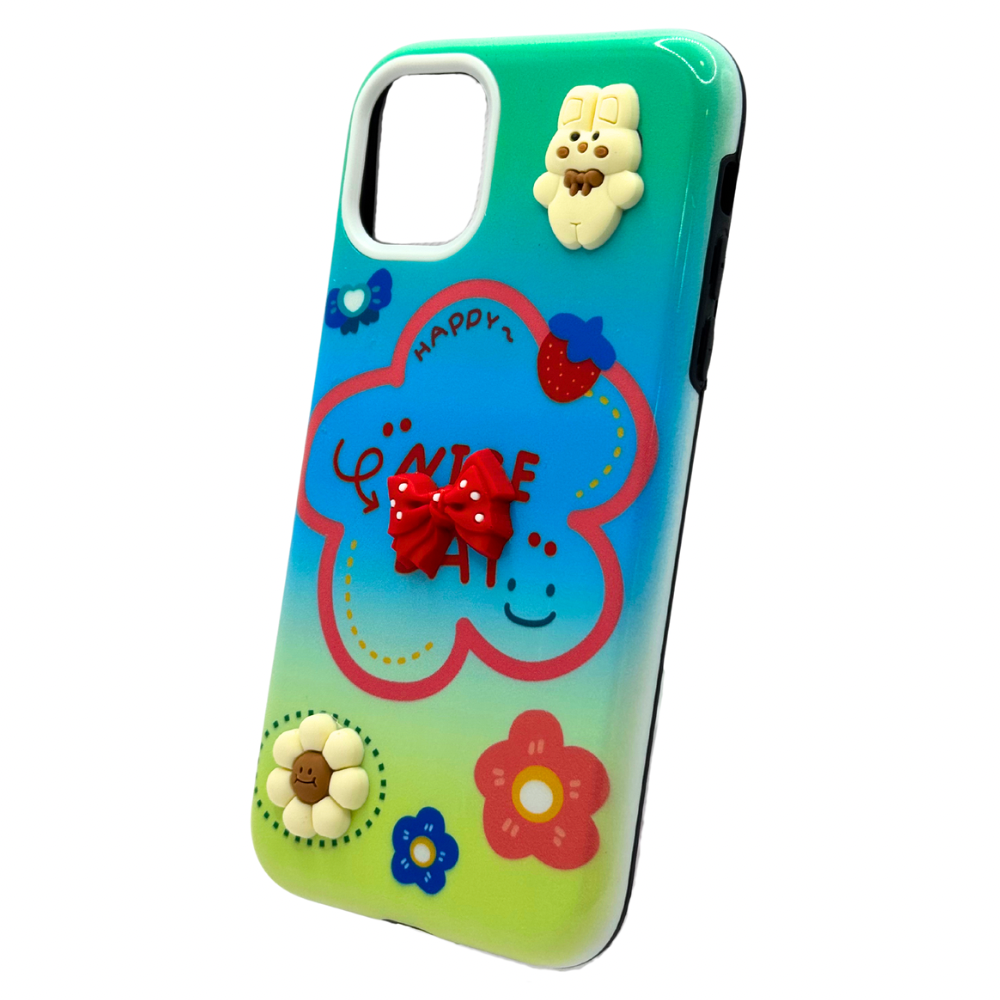 Carcasa para iPhone 11 con diseño Happy Nice Day