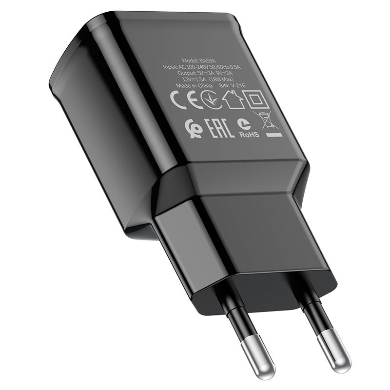 Cargador USB QC 3.0 Borofone BA59A