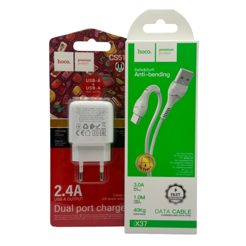 Cargador Tipo C hoco CS51A