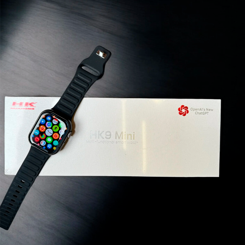 Smartwatch Reloj Inteligente Bluetooth Hk9 Mini Negro