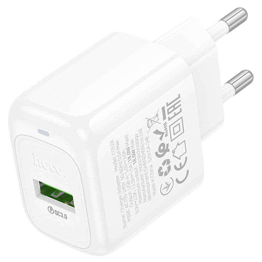 Cargador USB Hoco CS52A 18w