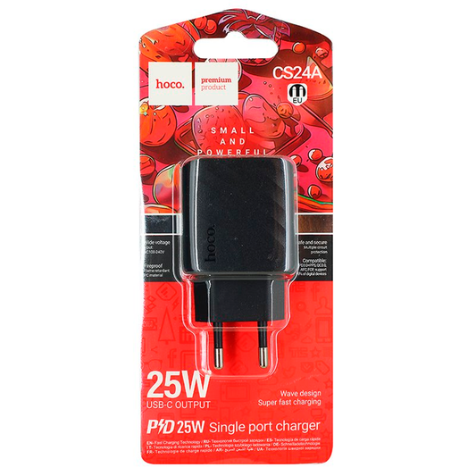 Adaptador de carga rápida PD 25W hoco CS24A