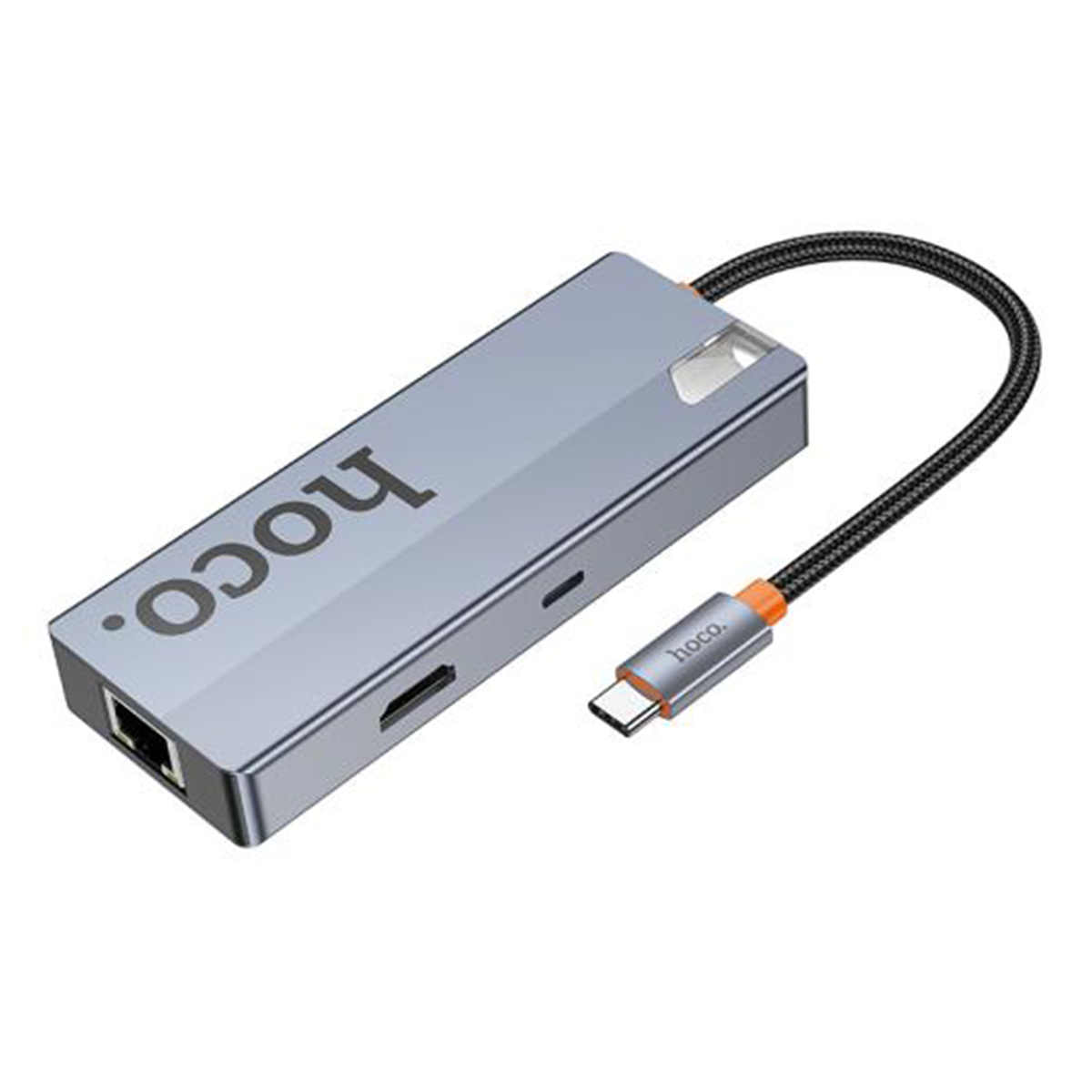 Hub Hoco HB51 Tipo C 6 en 1 con RJ45