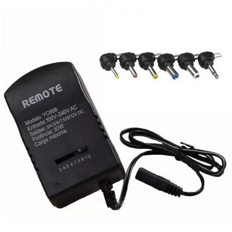 Cargador universal de 3v a 12v