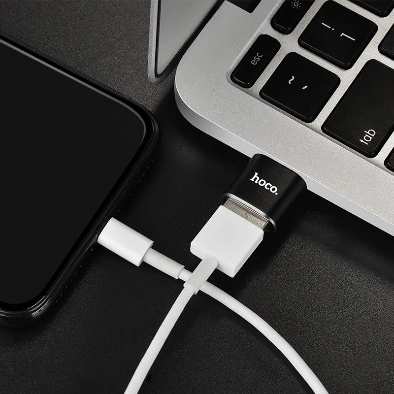 Adaptador Hoco UA5 convertidor tipo C a Usb