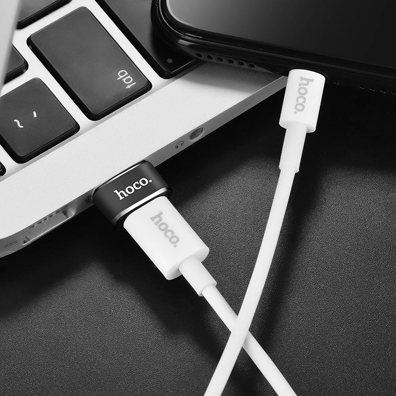 Adaptador Hoco UA6 convertidor de USB a Tipo C
